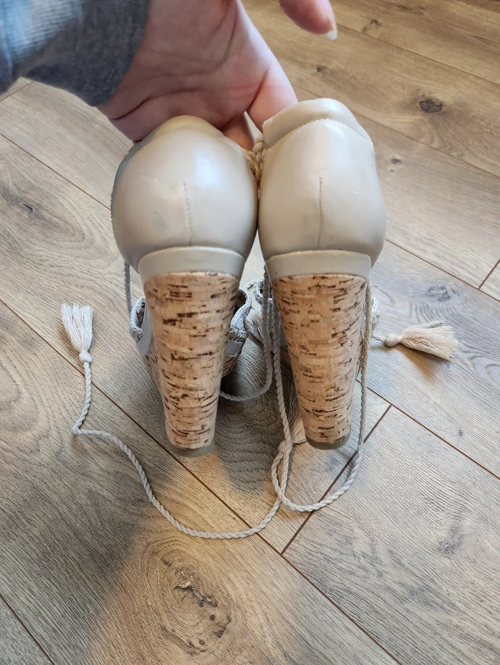 Size 9 Crochet Wedge Heels